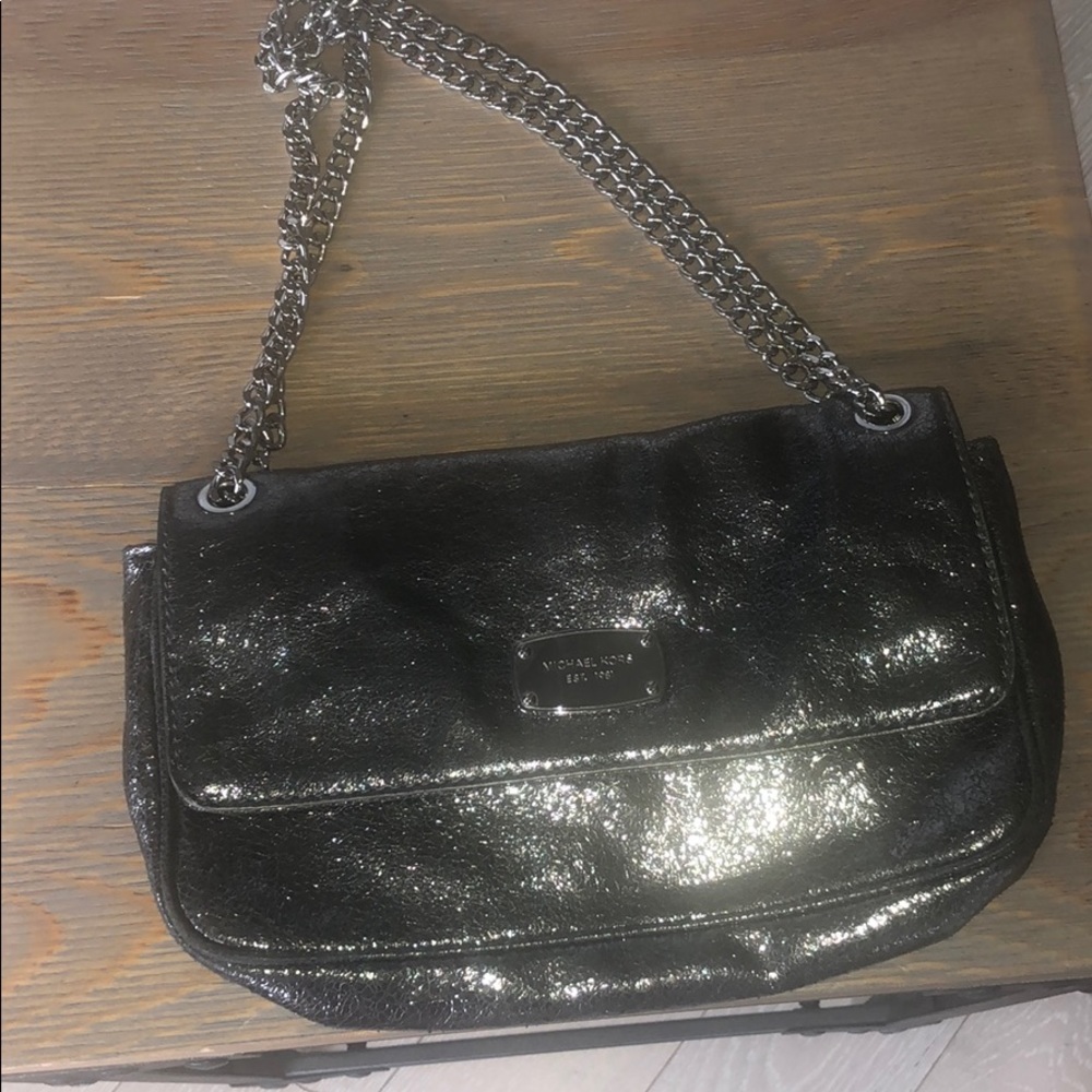 Michael Kors Metallic clutch